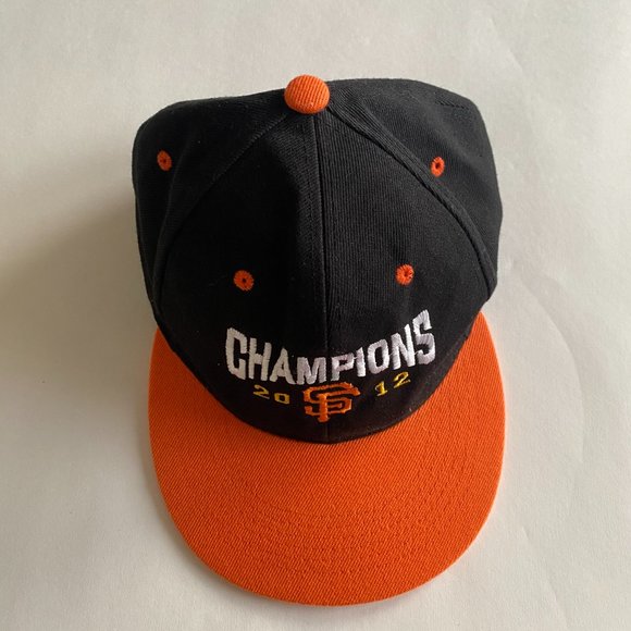 Jinx San Francisco Giants 2012 World Series Championship Baseball Hat - Picture 3 of 7